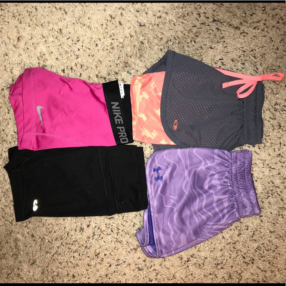 Workout shorts bundle